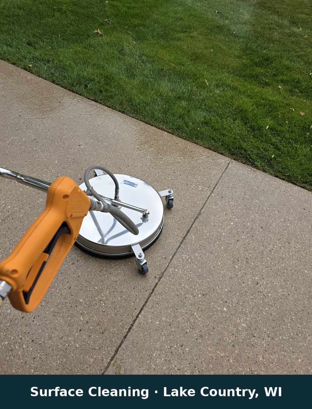 Surface cleaning in Lake Country, WI